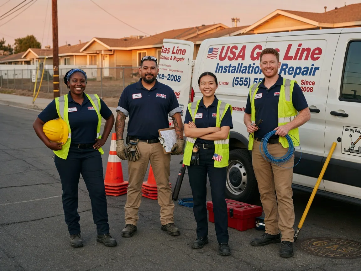 Gas Line Installation company in Bayside, CA